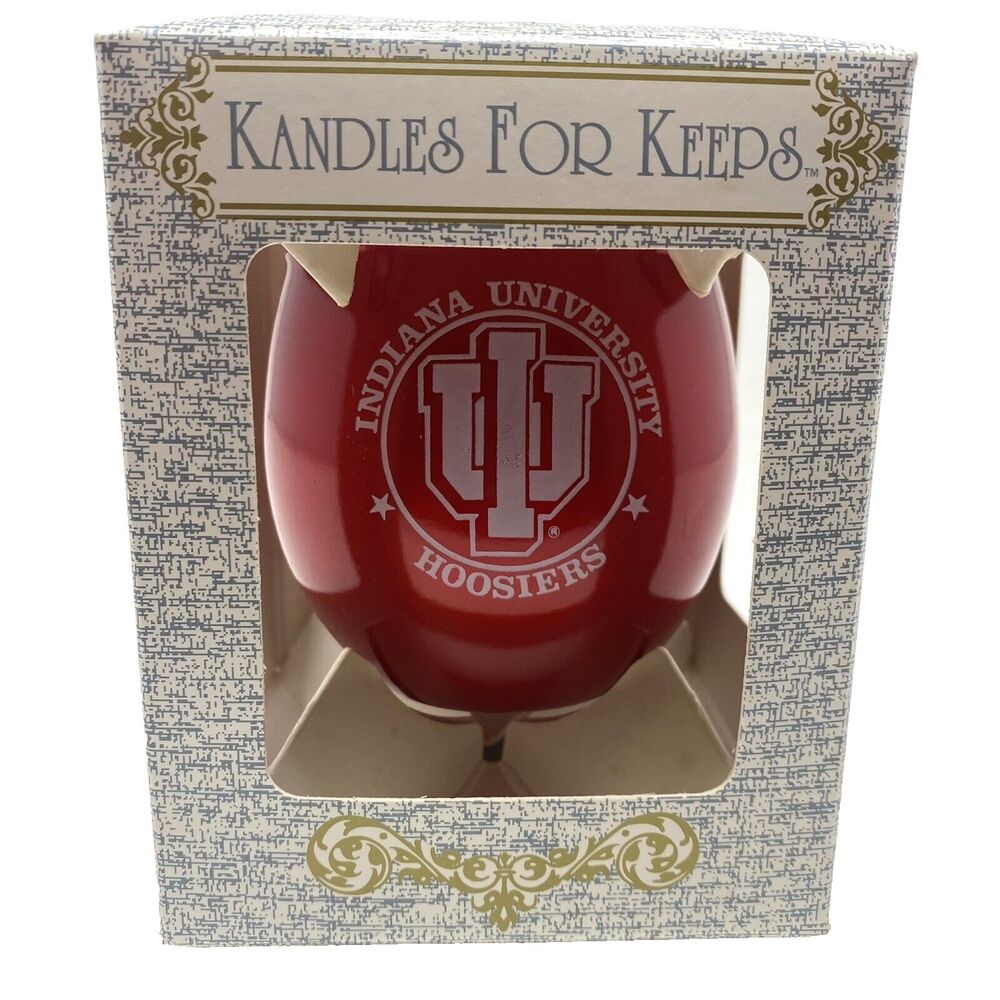Indiana Hoosiers Sports Candle Kandles For Keeps IU Vintage